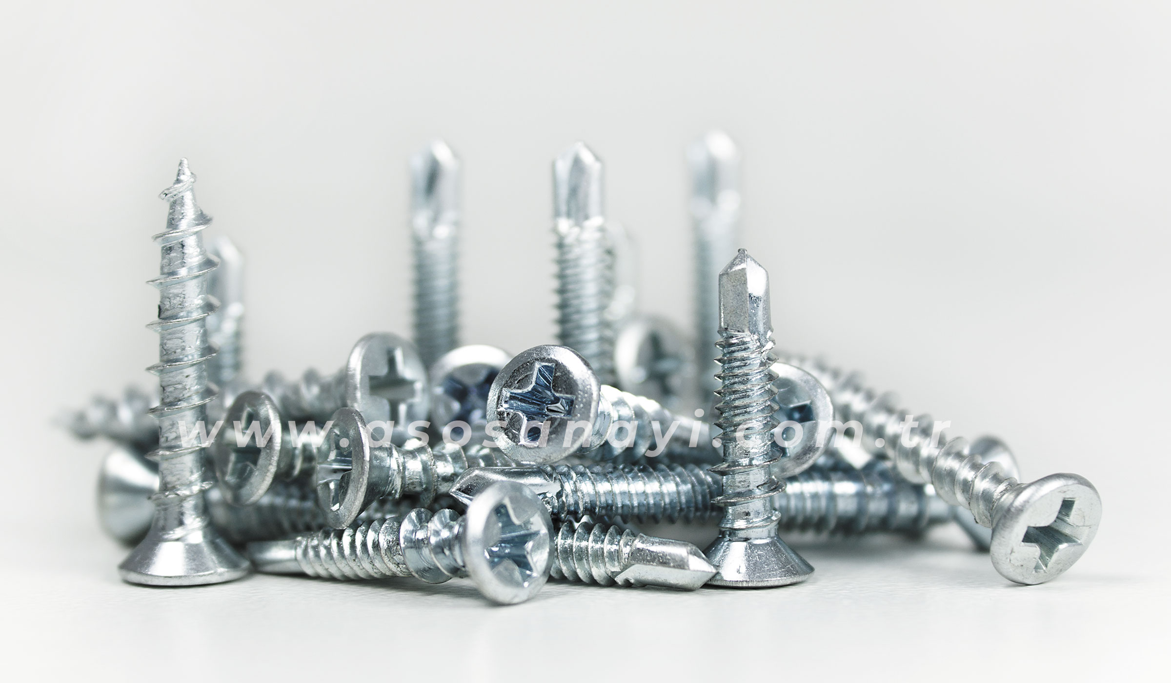 Oval Kafa Matkap Uçlu Vidalar